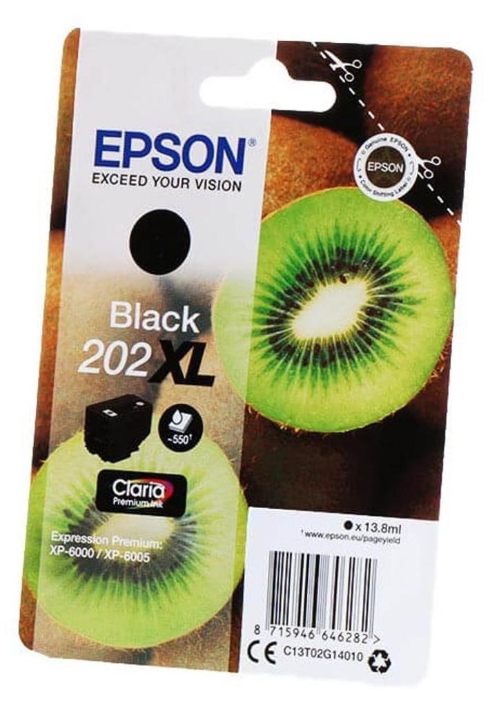 Epson Tintenpatrone schwarz Claria Premium 202 XL     T Produktbild 