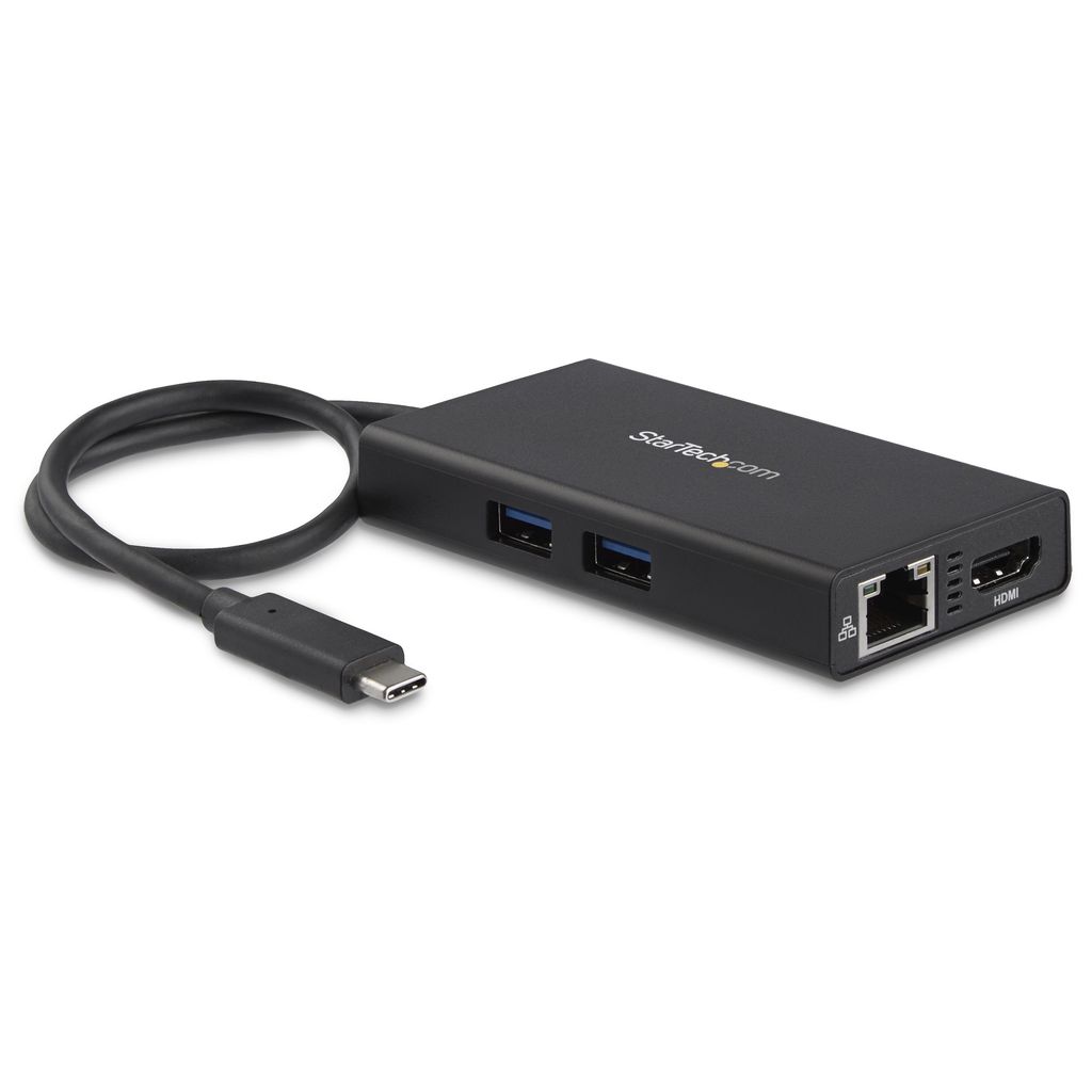 StarTech USB-C Multiport Adapter - USB-C Tragbare Docking station mit 4k HDMI - 60W Power
