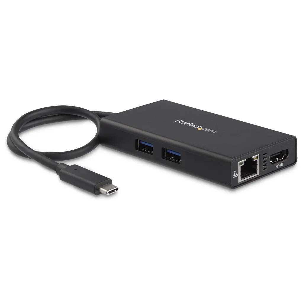 Adaptateur USB-C 4K HDMI avec USB 3.0 et Recharge Pass-Through PD 60W