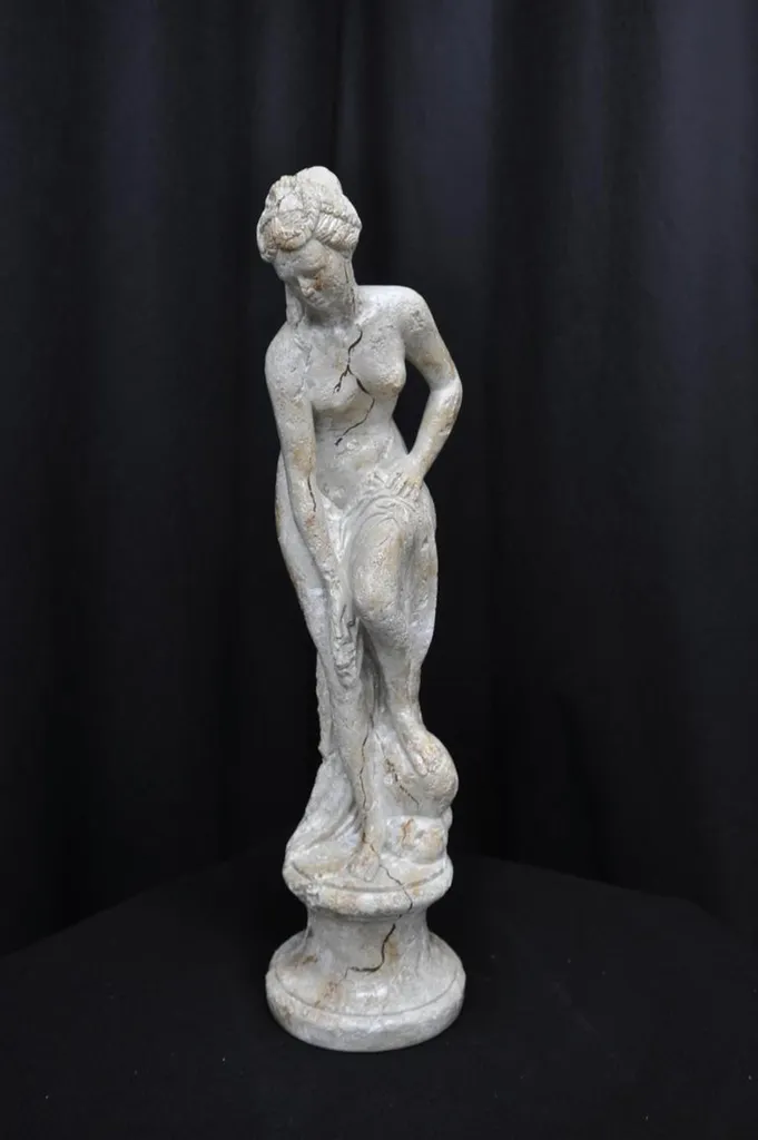 Statue Décorative Grande Taille 77cm Sculpture Style Antique Chic
