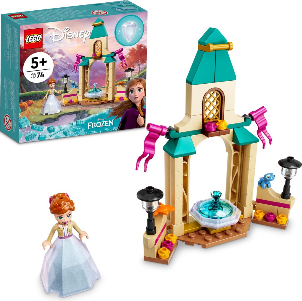 LEGO Disney Princess Dziedziniec zamku Anny, Zestaw do Zdjęcie produktu 