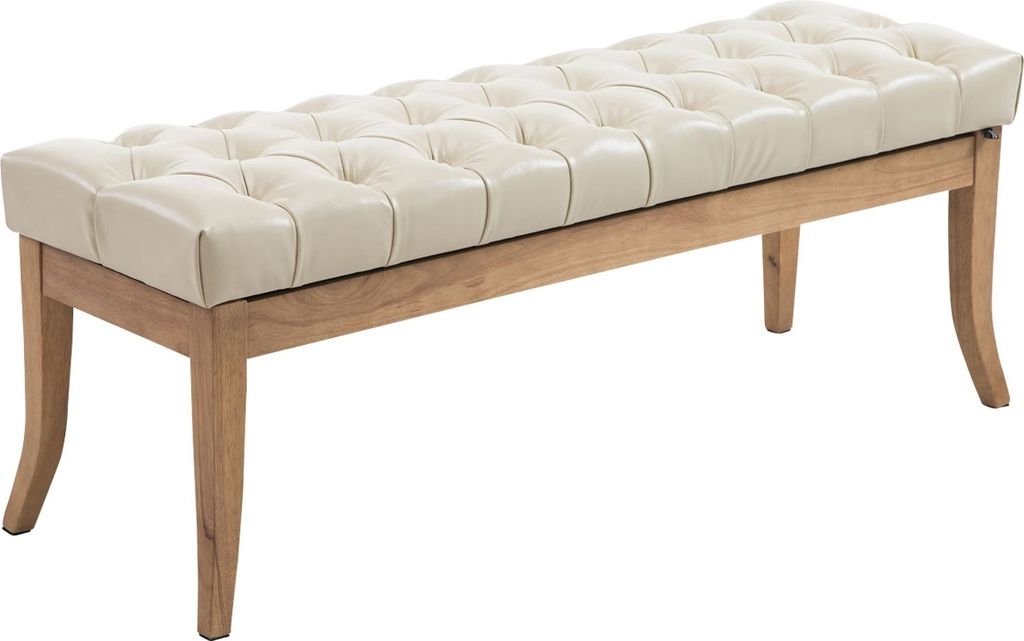 Sitzbank HLO-CP1 Kunstleder antik-hell 120 creme