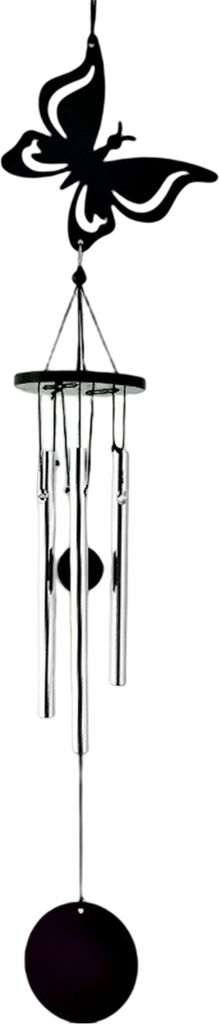 Windspiel handgefertigt Metall Schmetterling Marienkäfer Form hängen Windbell Anhänger Home Decor
