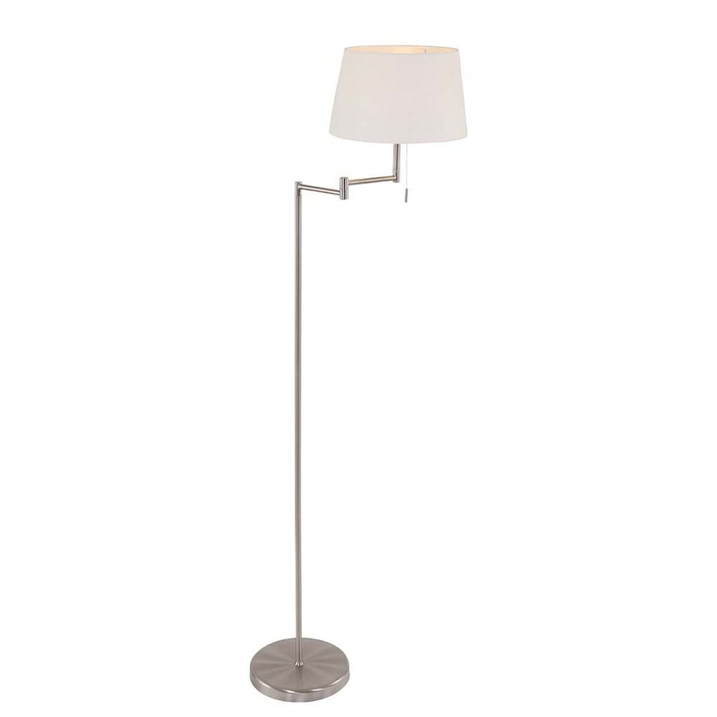 Mexlite - lampadaire - Bella - acier - métal tissu - lampe Image du produit 
