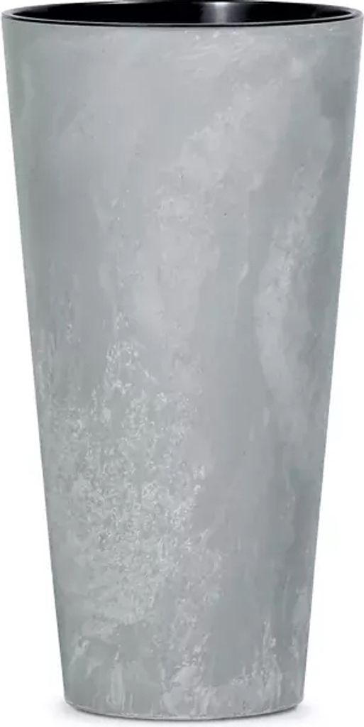 NABBI Blumentopf aus Kunststoff DTUS250E 25 cm - grauer Produktbild 