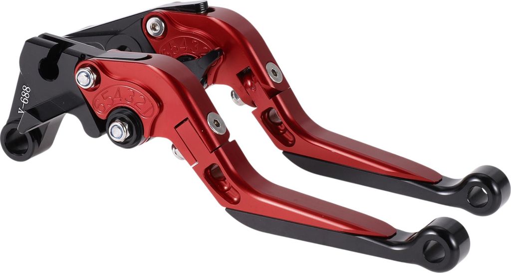 Kurze Lange Brems- Und Kupplungshebel Für Yamaha YZF R1 1999-2001 Verstellbare Motorrad Lenker Bremshebel Aluminiumlegierung Roter Griff Schwarzes...