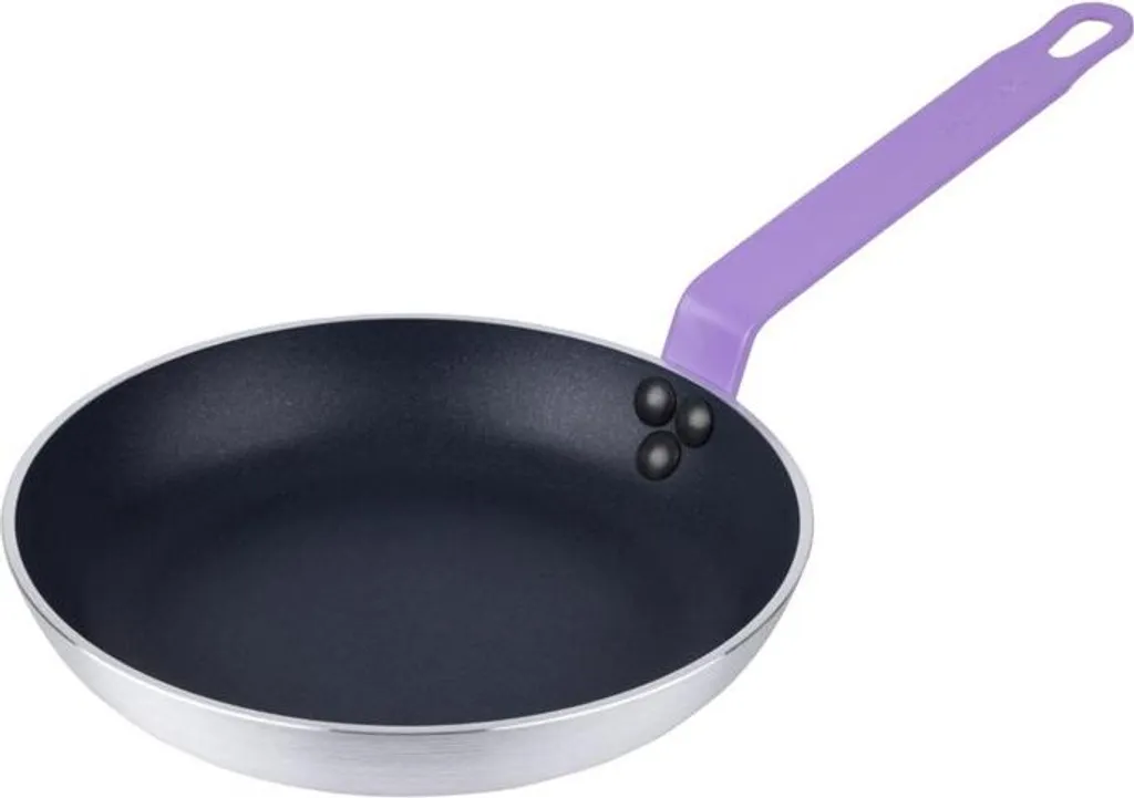 Padella antiaderente Hygiplas Teflon Platinum Plus 240 mm verde viola