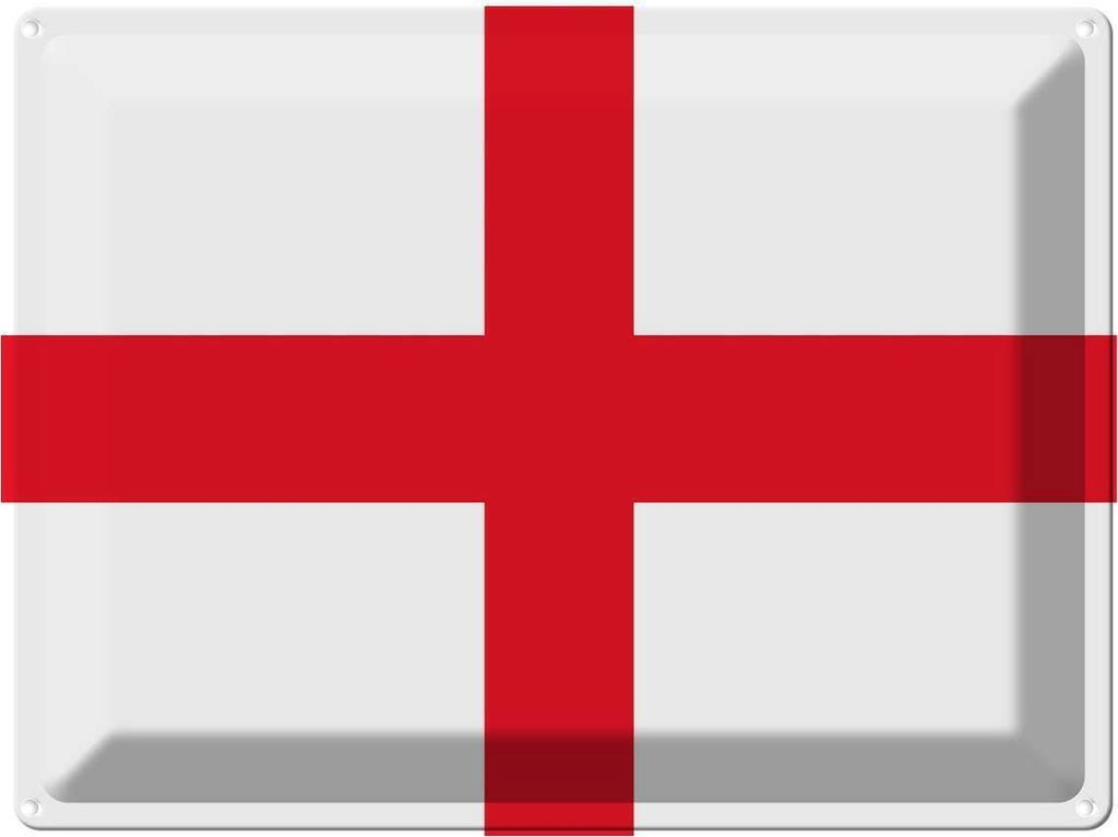 vianmo Blechschild 30x40 cm Englands England Flagge Fahne Wappen