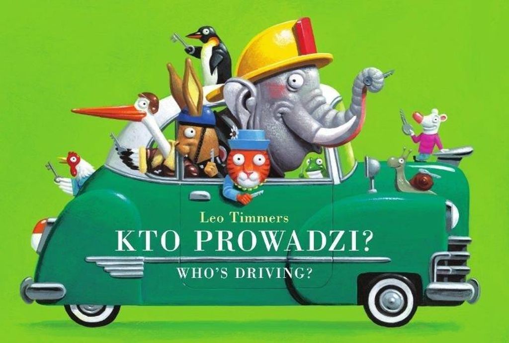 Kto prowadzi? Wiersze dla dzieci z obrazkami