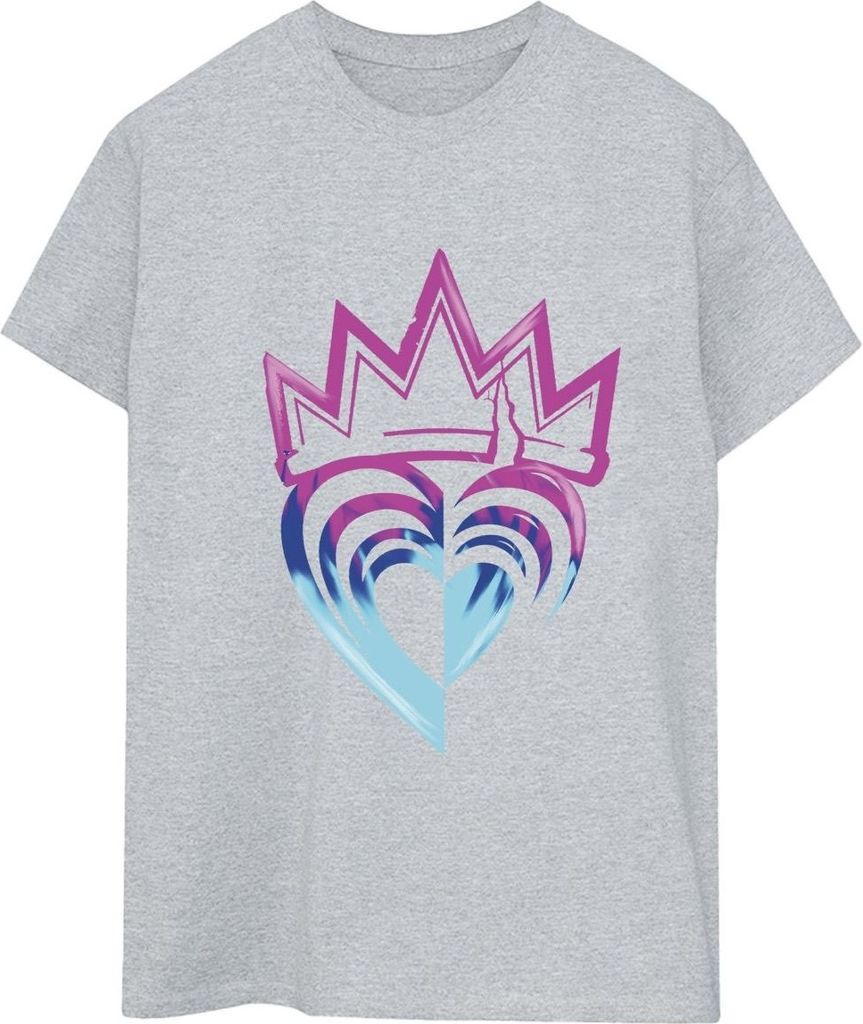 Disney - "Descendants" T-Shirt für Damen BI20125 (S) (Grau)