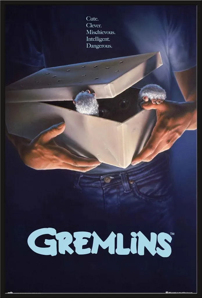 Affiche Gremlins Encadrée Shinsuke - Protection Acrylique Anti-Poussière