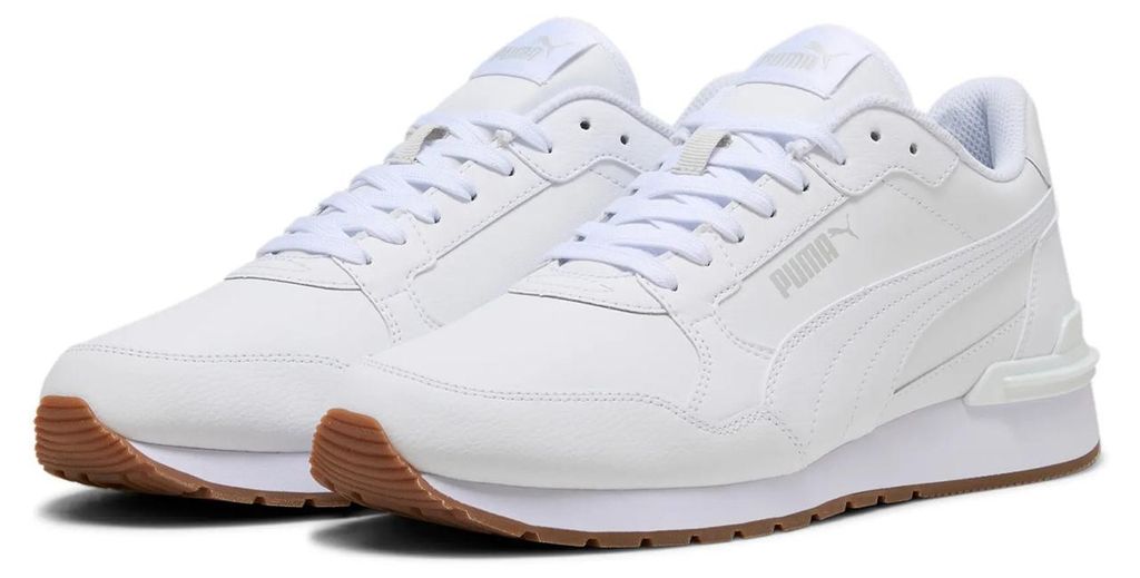 Puma Echtleder Sneaker ST Runner v4 L PUMA White-Glacial Produktbild 