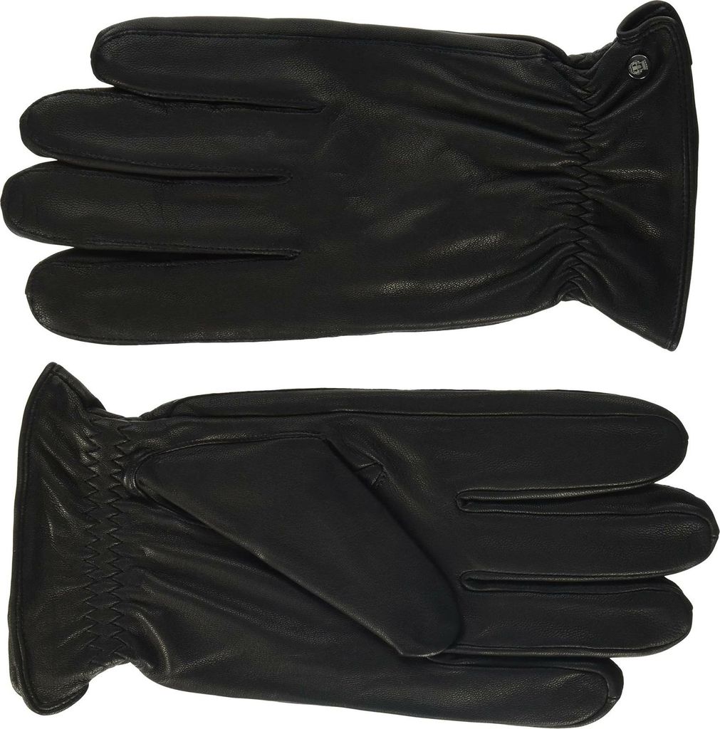 Roeckl Herren sportive Leder Handschuhe mit Fleece Futter