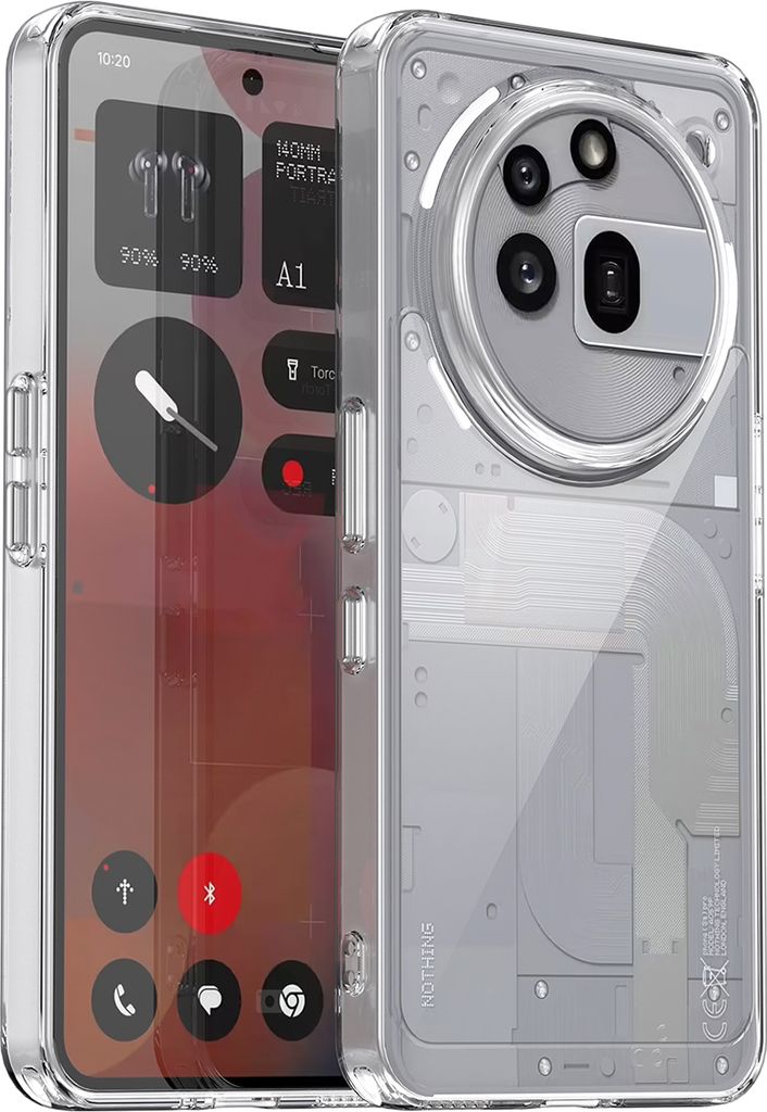 Custodia Trasparente Per Google Pixel 7 – TPU Flessibile, Antiurto, Non Ingiallisce. Design Sottile Con Bordi Rialzati. Colore Argento.