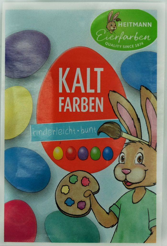 Ostereier-Kaltfarben "OSTERN" (5 Farben) Produktbild 