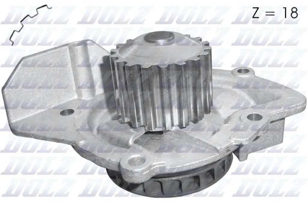 Pompe de refroidissement moteur DOLZ C147 Ford Focus 3 et Tourneo