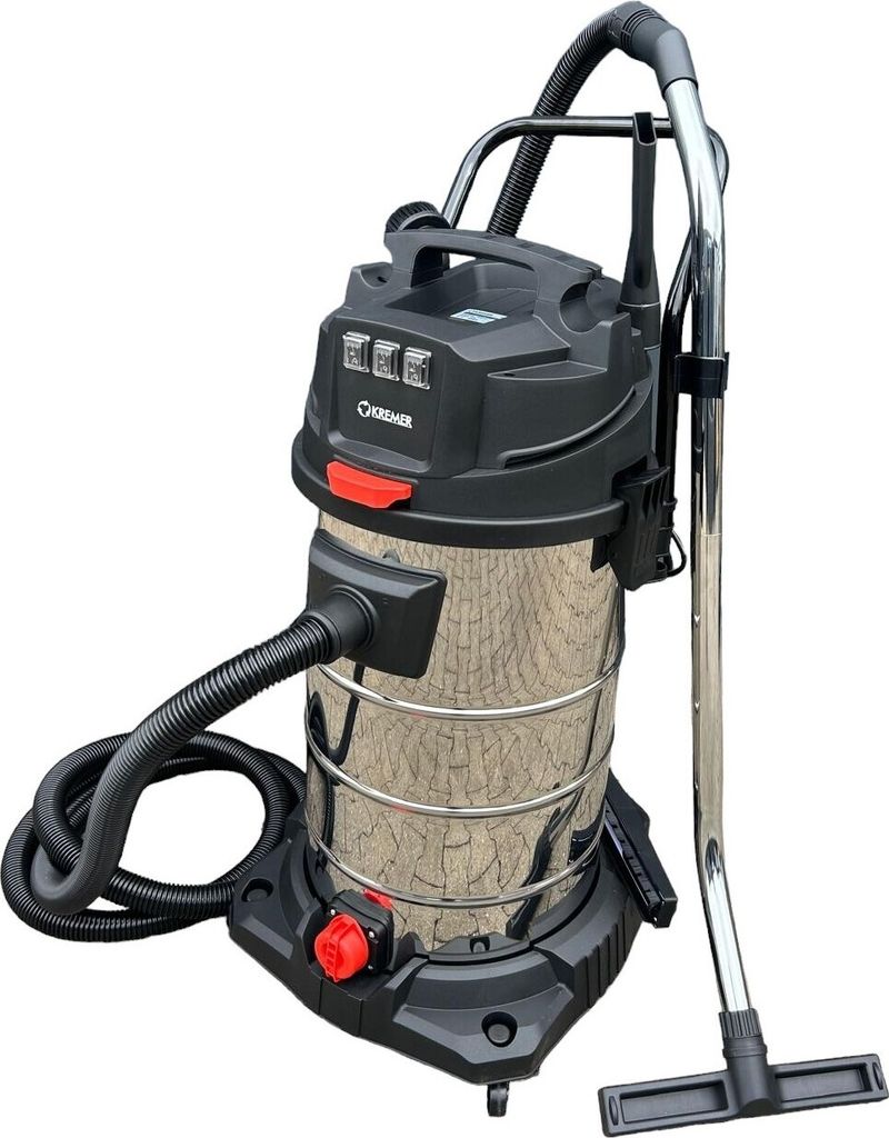 DeTec. Industriestaubsauger 3000W Nass Trockensauger 100L Produktbild 