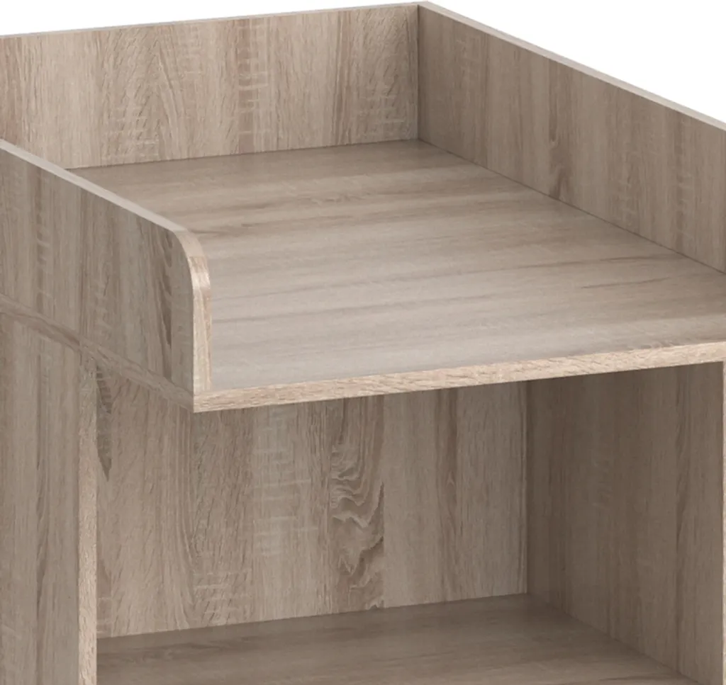 Commode à langer bébé Vicco Leo Sonoma compacte pour petit espace - 6