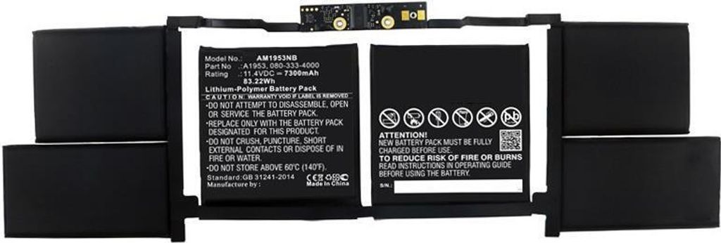 CoreParts MBXAP-BA0070, Akku, Apple, MacBook Pro 15"