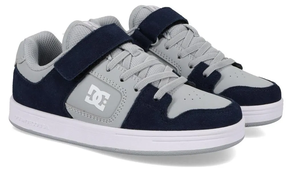 DC Shoes Manteca 4 V Bleu Marine Gris Blanc Taille 28.5 pour Enfant