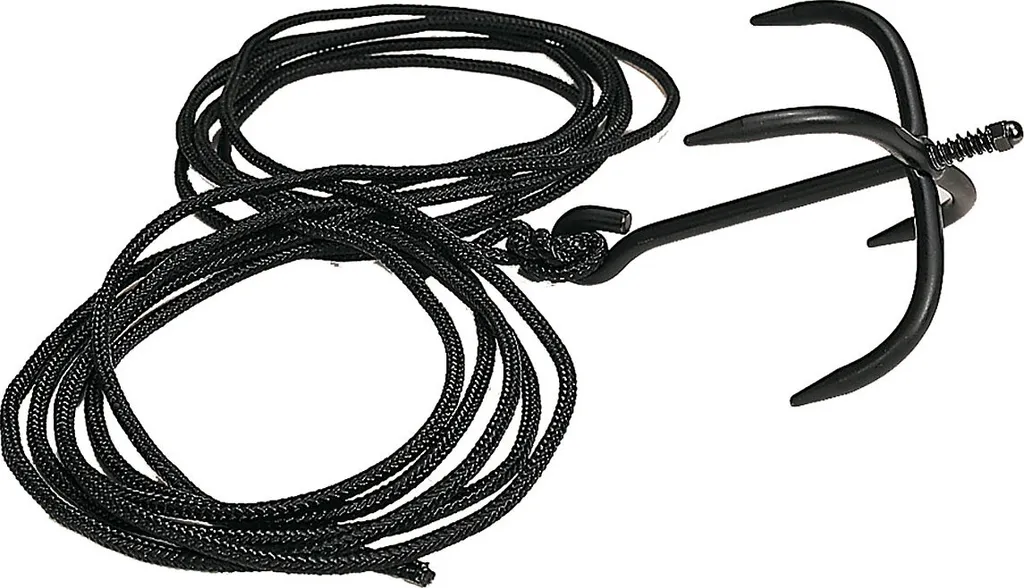 Ancre de pêche à lancer pratique pour stabiliser canoë avec corde 10m - 2