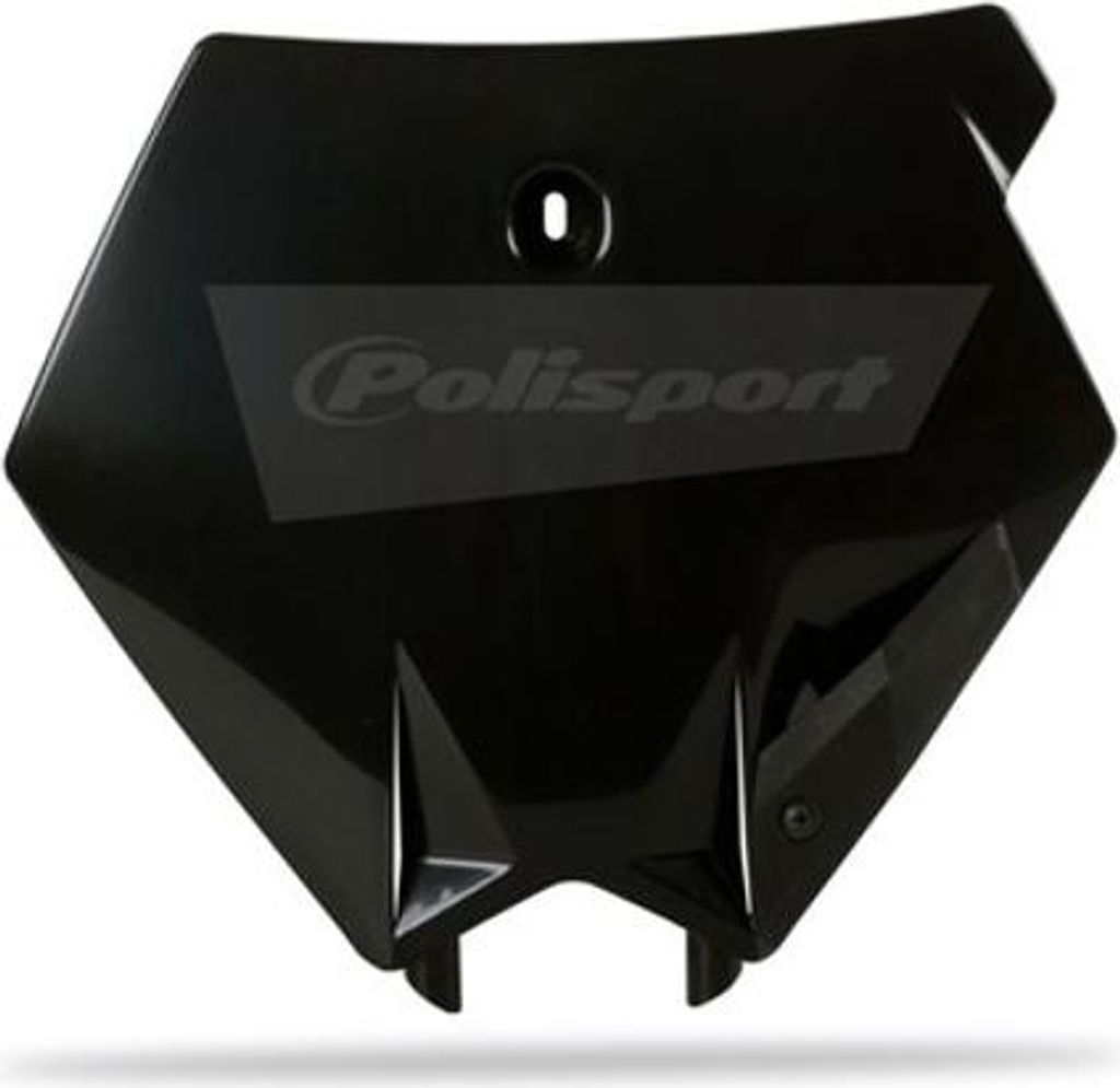 SP 1086643001 FRONT PLATE KTM SX 03-06 BLACK passend fuer KTM 125 SX Schwarz