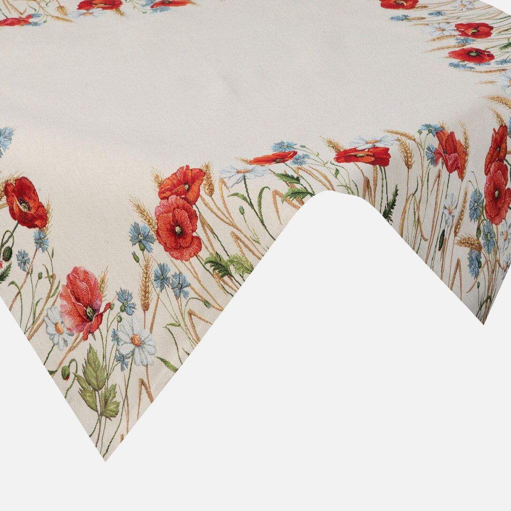 Dekorative Gobelin Tischdecke 1306 NAT 100x100 cm -5%