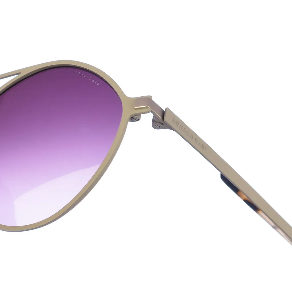Armand Basi AB12294 Occhiali da Sole Ovali in Metallo Unisex - Online - 2