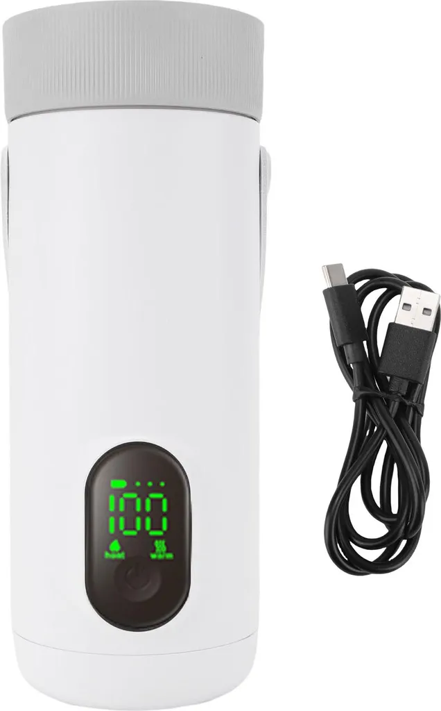 Mini Bollitore Elettrico Senza Fili 350ml: Scalda Acqua Portatile Auto