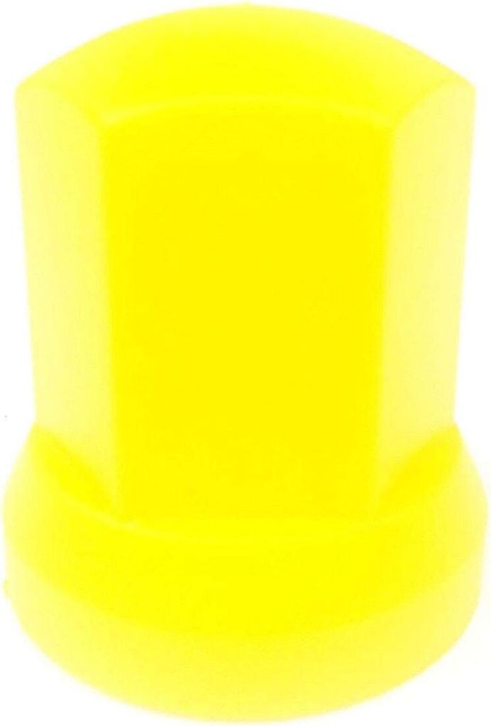 Matel Service 10x Radmutterkappen Ř32 mm Gelb Radmutterabdeckung Radmutterschutz Kappe LKW