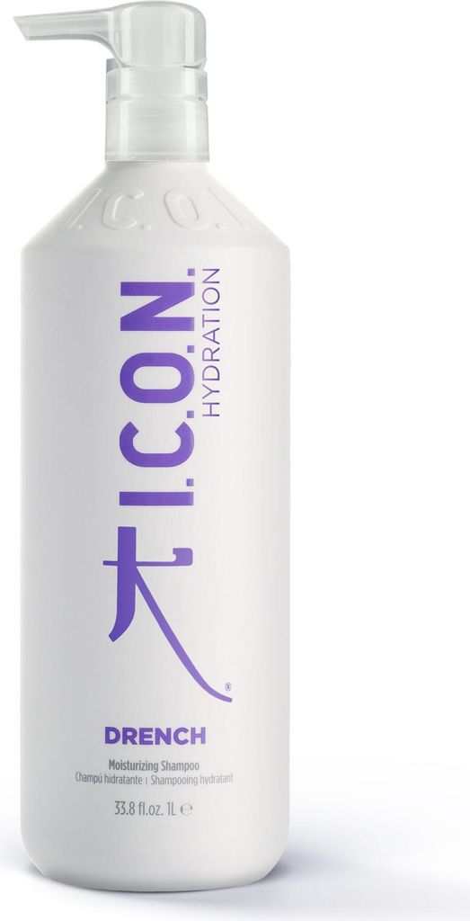 I.C.O.N Drench, 1000 ml, Shampoo, Professionell, Frauen, Produktbild 