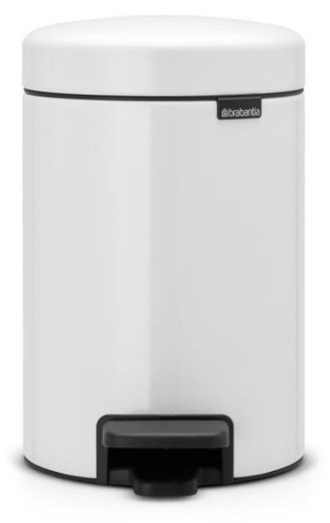Poubelle à Pédale 3 L Blanche - New Icon - Brabantia Image du produit 