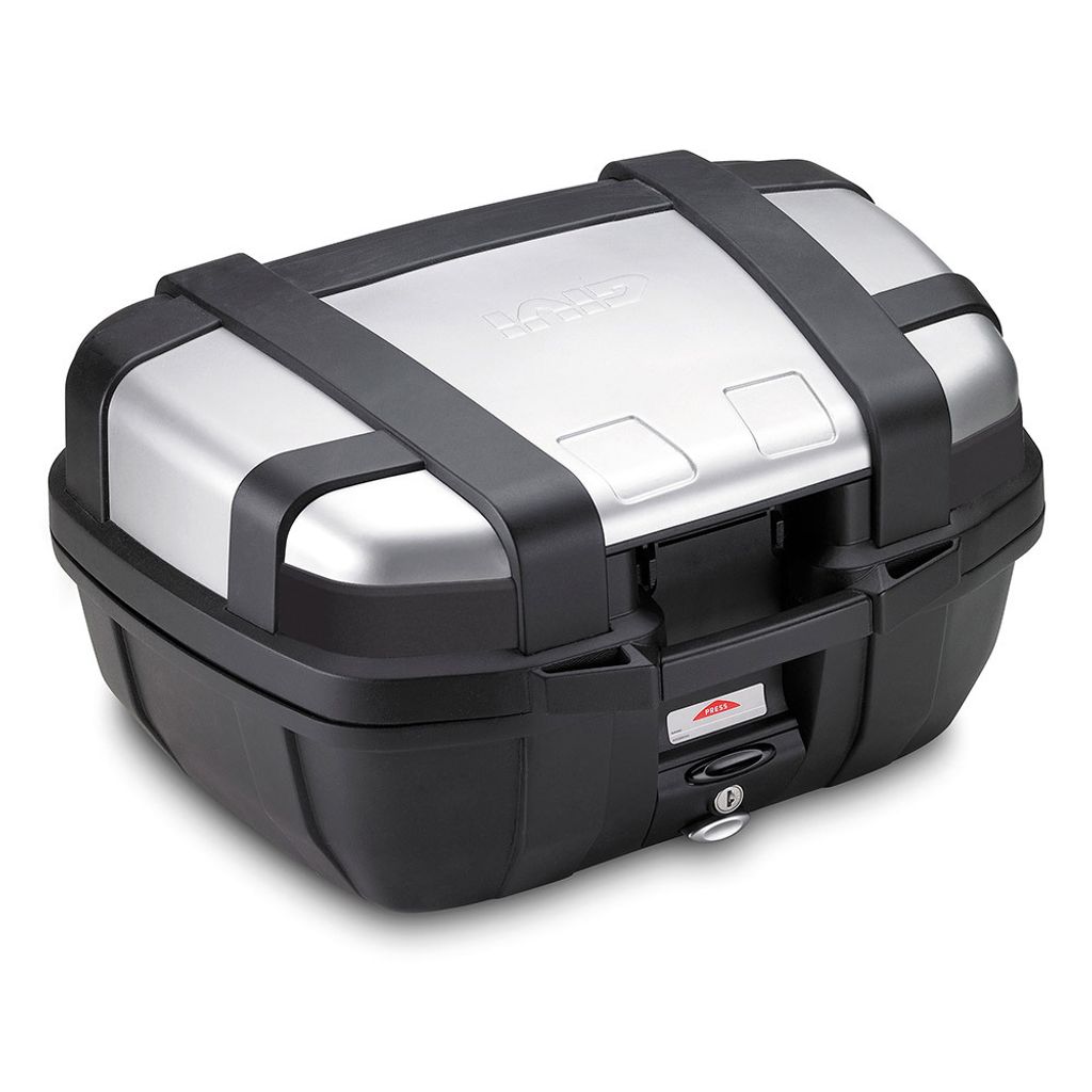 GIVI TRK52N Topcase Trekker Monokey, noir/argent, 52 litres Image du produit 