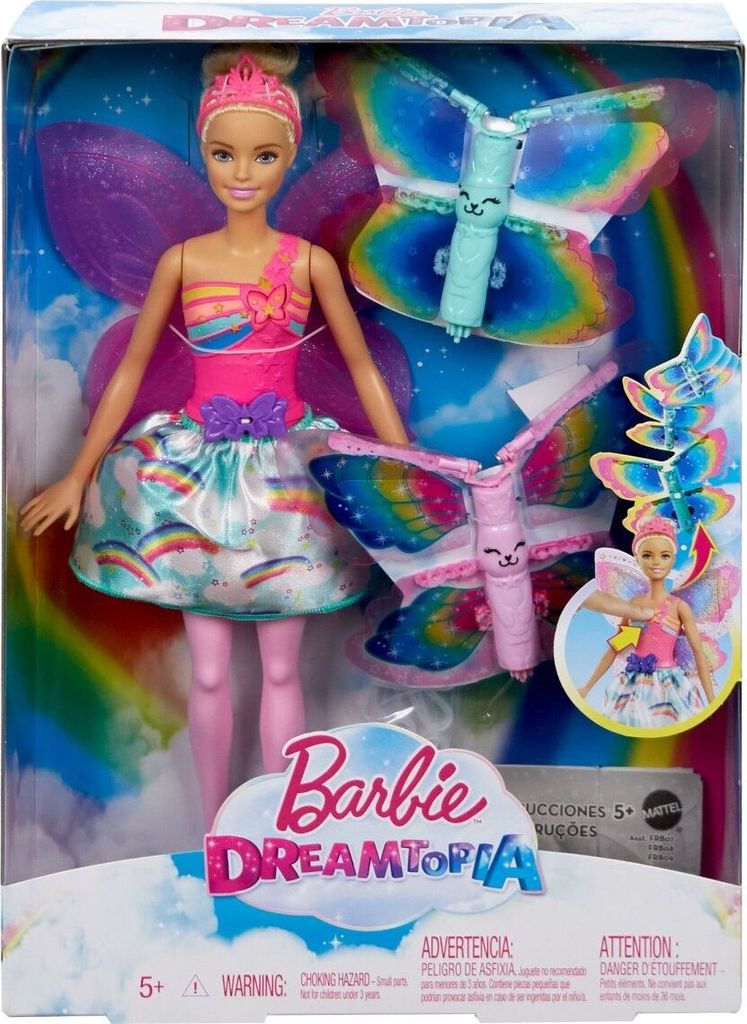 Barbie Dreamtopia Regenbogen-Königreich Magische Flügel-Fee Produktbild 