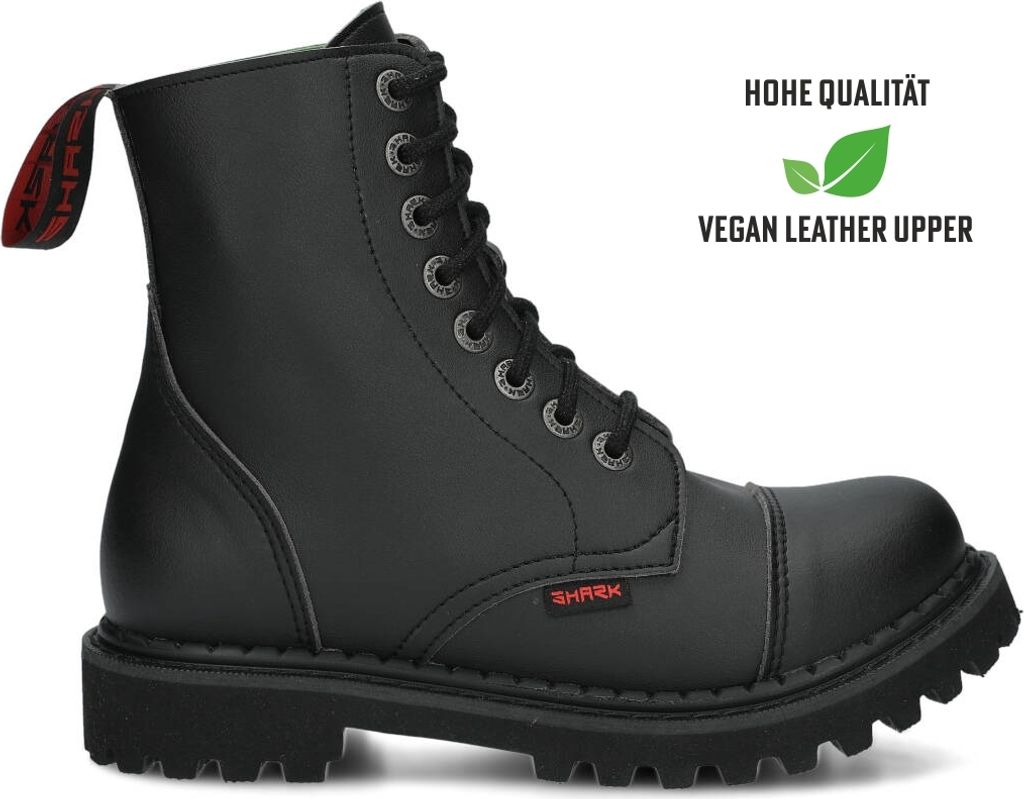NAGABA Stiefel Damen Herren Springerstiefel 8-Loch -  - Produktbild 2