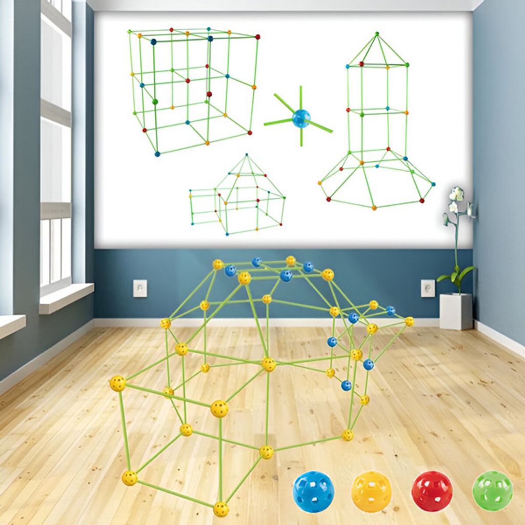 sada 2 3D geometrických stavebníc pre deti, stavebnica Obrázok produktu 7