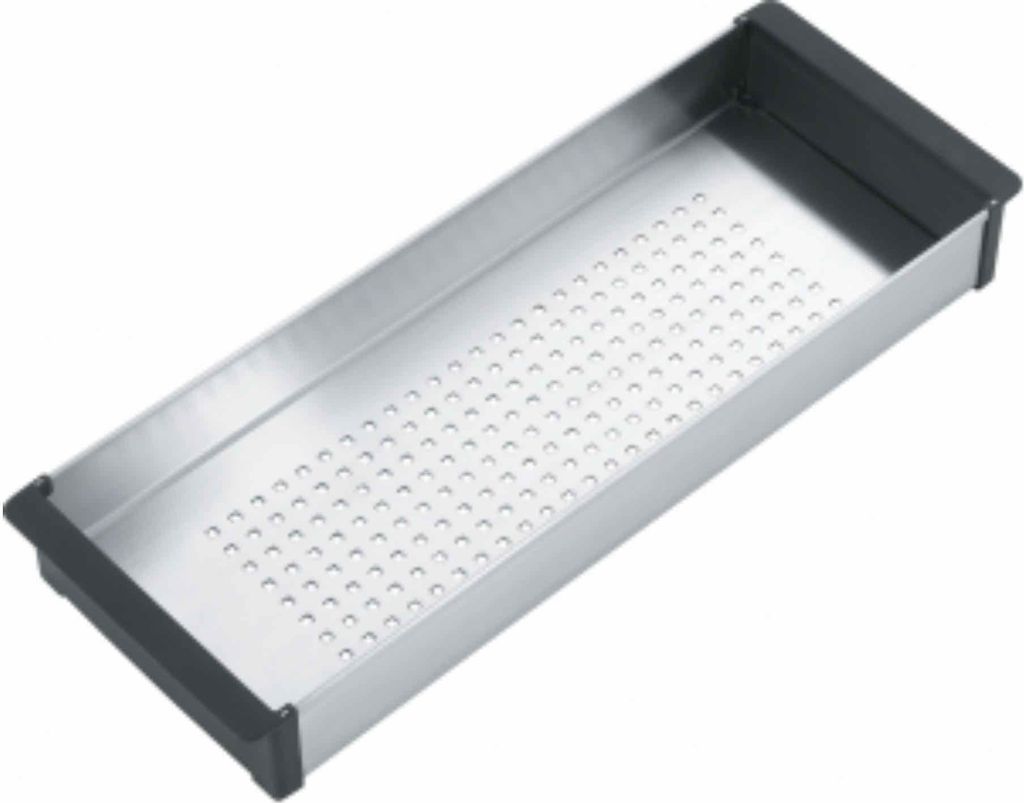 Franke Cube 2.0 Abtropfbecken Edelstahl 429x156mm Produktbild 