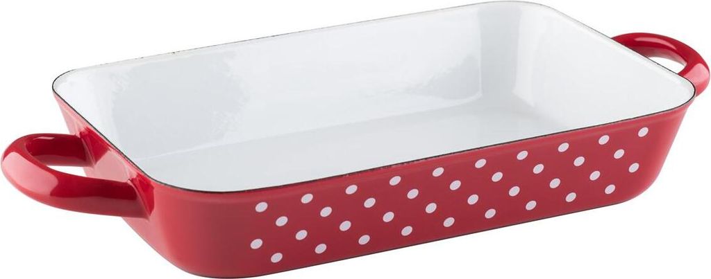 RIESS Bratpfanne 26/17cm PÜNKT.ROT Produktbild 