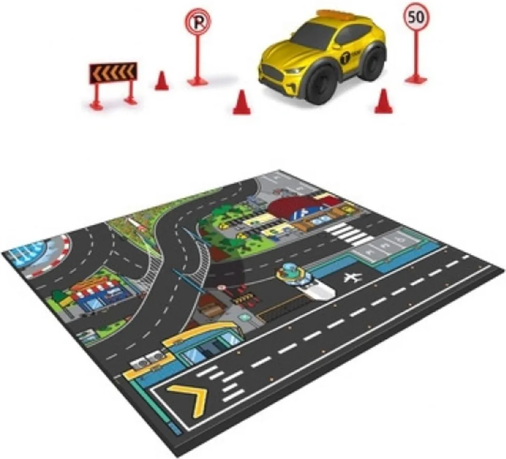 Tapis de Sol Micro World avec Voiture : Fini les Jouets qui Traînent Partout