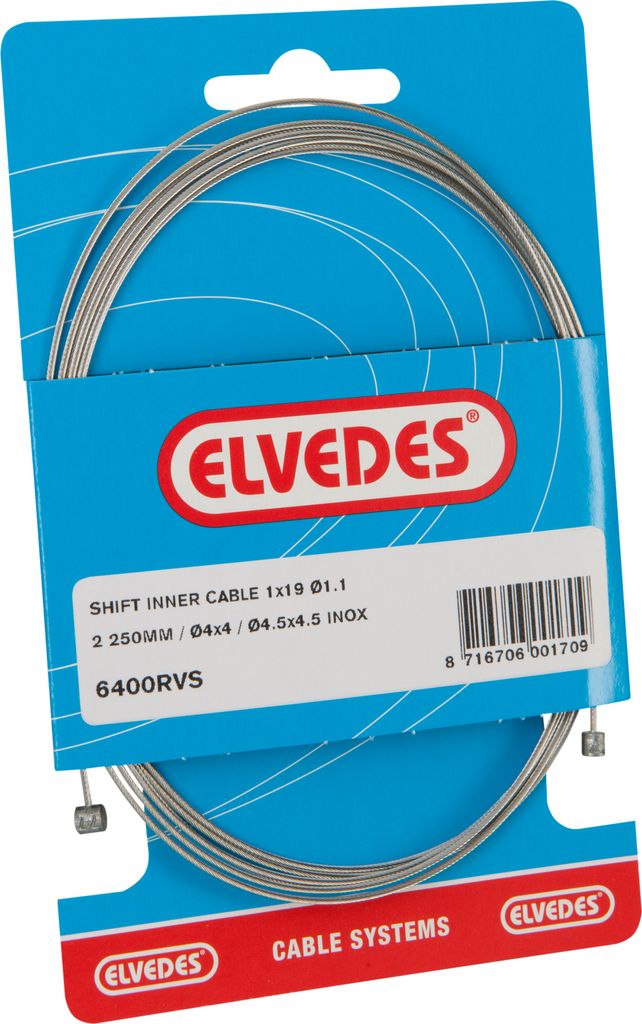 Elvedes Umwerferkabels 2.25m Nexus / Suntour / Shimano (6400)