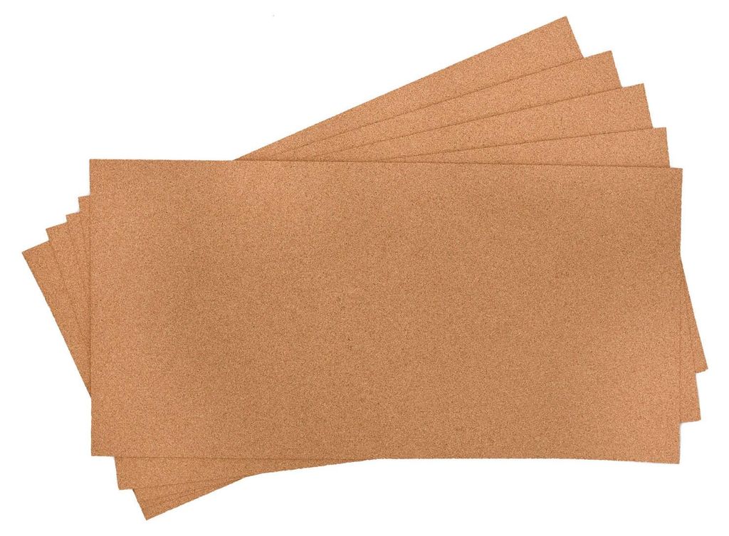 Colorations Bastel Korkplatten - Set mit 5 kreativen Bögen