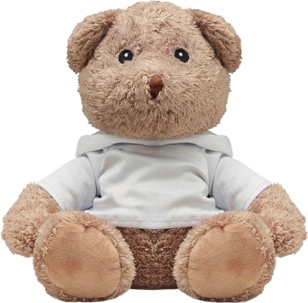 MidOcean - "John" Teddybär Plüsch-Spielzeug MO1515 (Einheitsgröße) (Weiß)