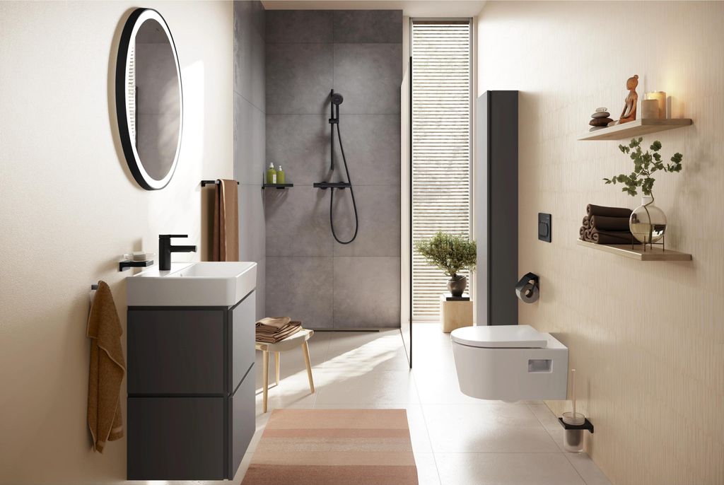 hansgrohe AddStoris Einzelhaken mattschwarz, 1 Stk. Produktbild 