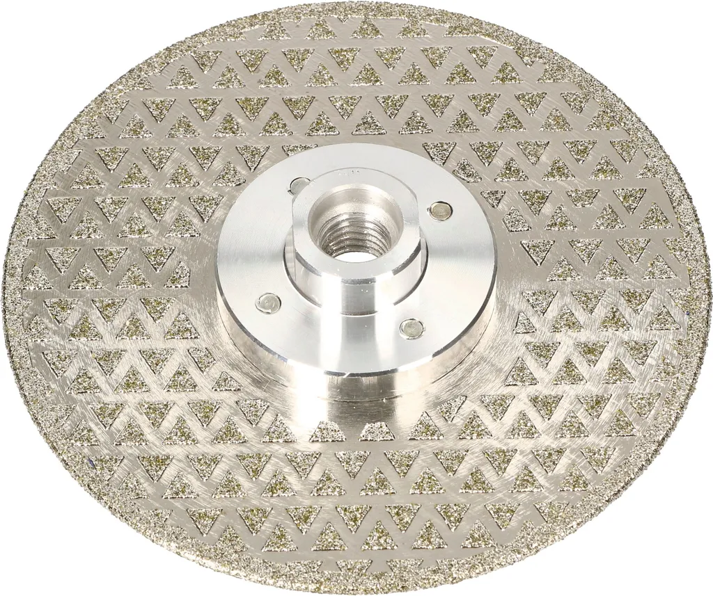 Disque Diamant Mixte 125 mm Découpe et Meulage des Bords de Pierre