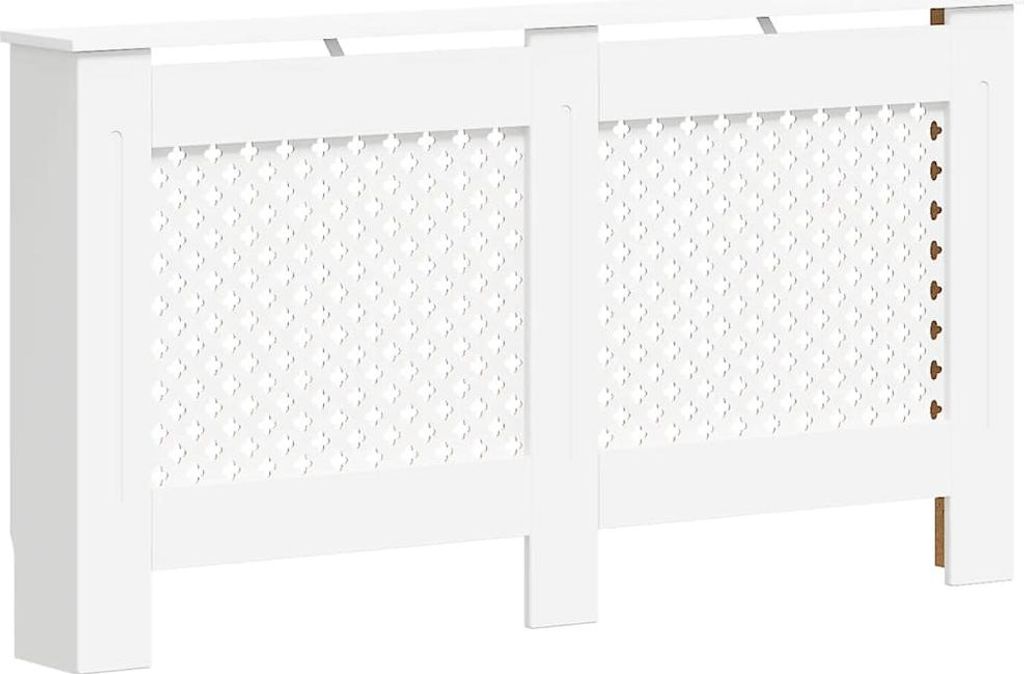 vidaXL Kryt radiátora biely 152x19x81,5 cm MDF Obrázok produktu 