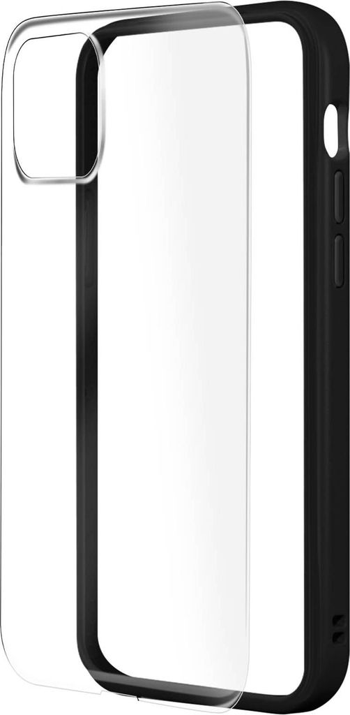 Rhinoshield MOD NX - Handyhülle für Apple iPhone 13 Pro Stoßfeste Hardcase Hülle - Transparent / Schwarz