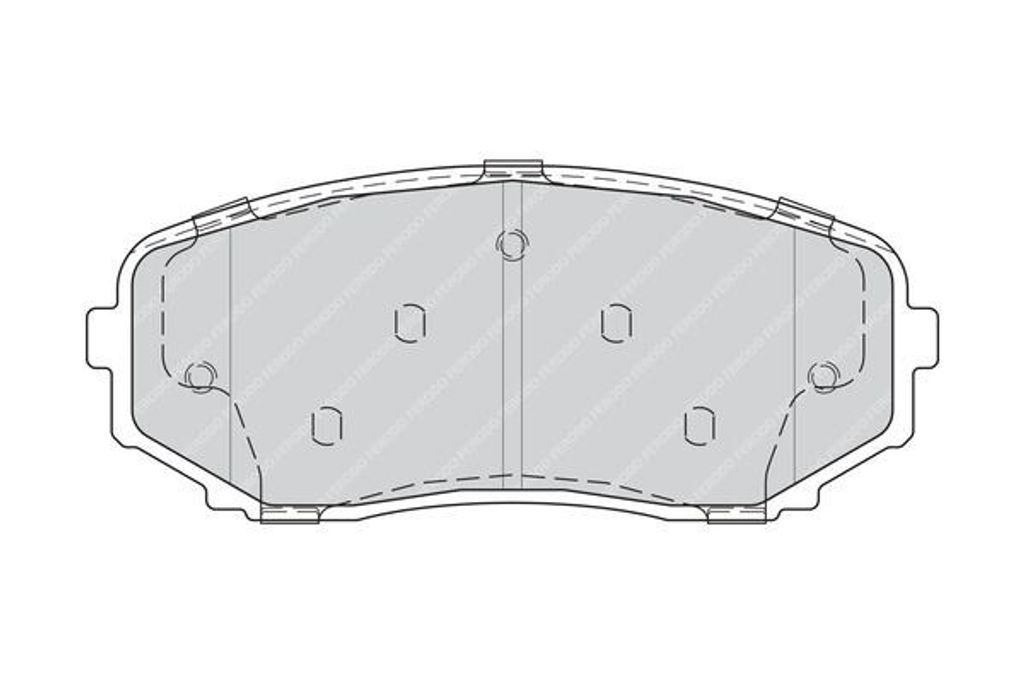 FERODO Bremsbeläge Satz Vorne für MAZDA CX-5 (KF) FDB4365