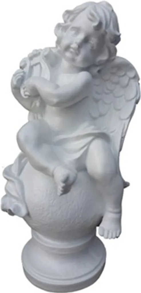 Grande Statuette d'Ange Décorative de 51 cm - Sculpture Design de Jardin