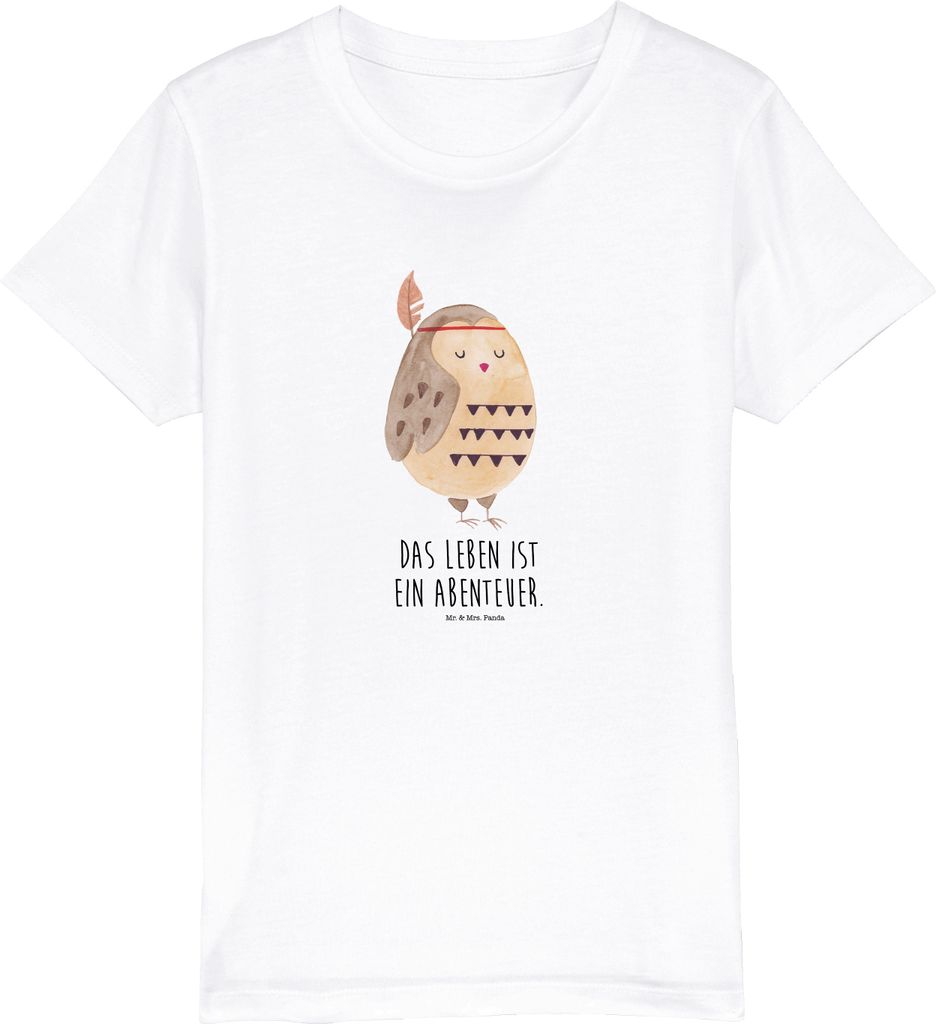 Mr. & Mrs. Panda Kleinkinder T-Shirt Eule Federschmuck 5-6 Produktbild 