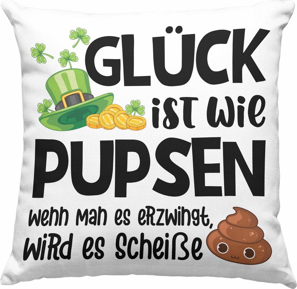 Trendation Glück Ist Wie Pupsen DekoKissen Kaufland.de